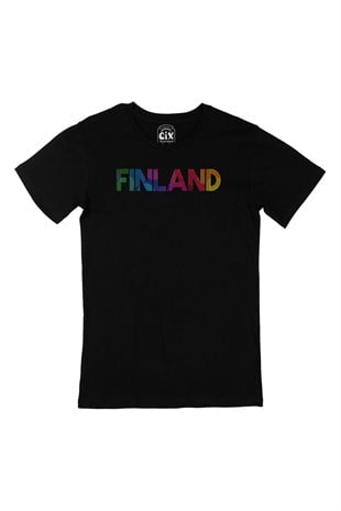 Finlandiya Siyah Tişört