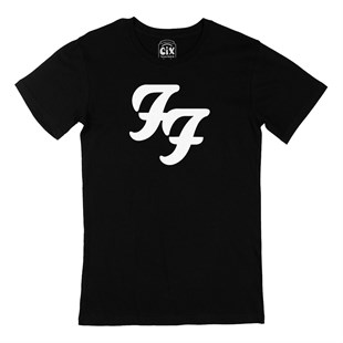 Foo Fighters Logo Siyah Tişört