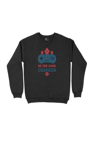 Game Changer Siyah Sweatshirt