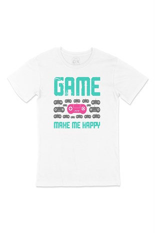 Game Make Me Happy Tişört