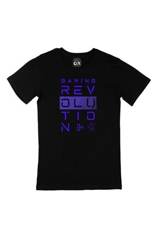 Gaming Revolution Siyah Tişört