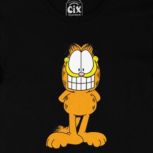 Gıcık Garfield Siyah Tişört