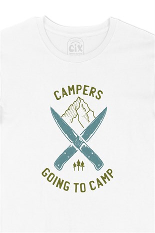 Going To Camp Tişört