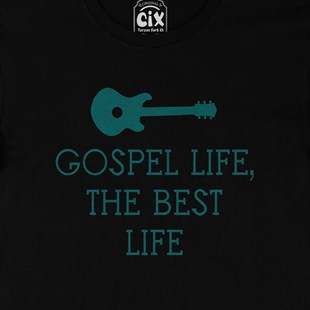 Gospel Life Siyah Tişört