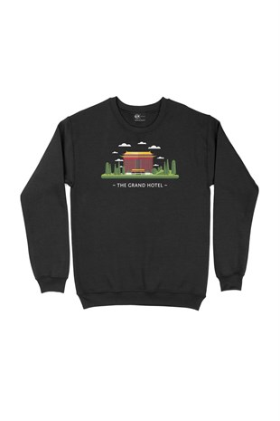 Grand Otel Taipei  Siyah Sweatshirt