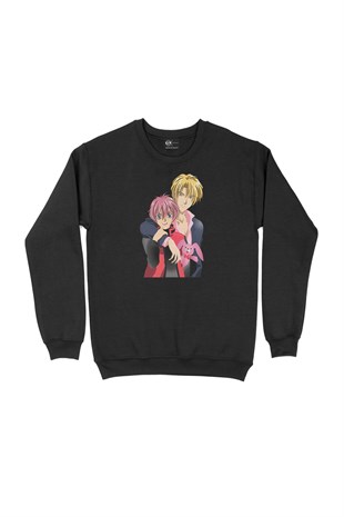 Gravitation Anime Siyah Sweatshirt