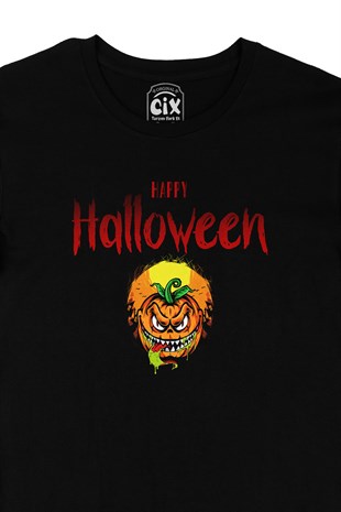 Happy Hallowen Siyah Tişört