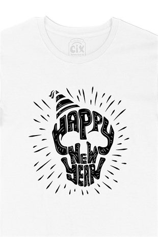 Happy New Year Yeni Yıl Tişört