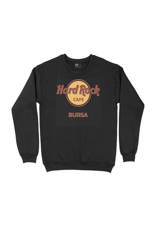 Hard Rock Cafe Bursa Siyah Sweatshirt