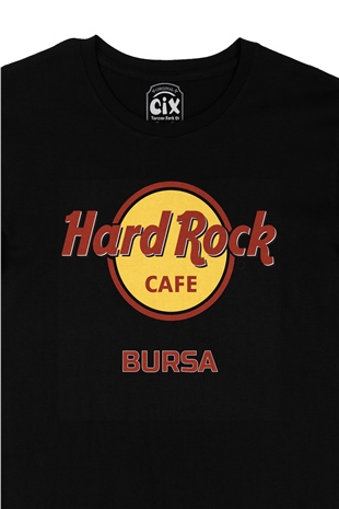 Hard Rock Cafe Bursa Siyah Tişört