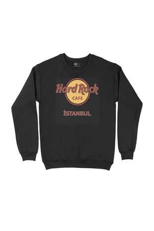 Hard Rock Cafe İstanbul Siyah Sweatshirt