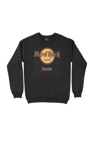 Hard Rock Cafe İzmir Siyah Sweatshirt