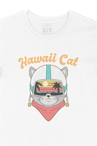 Hawaii Cat Tişört