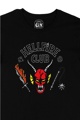Hellfire Club Siyah Tişört