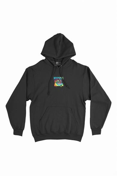 Hippie Soul Car Minimal Kapşonlu Sweatshirt Hoodie