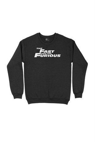 Hızlı ve Öfkeli Siyah Sweatshirt
