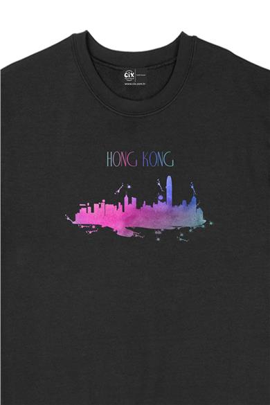 Hong Kong Renkli Sweatshirt
