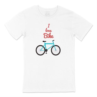 I Love Bike Tişört