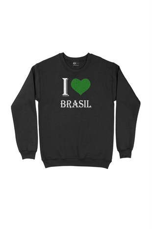I Love Brasil Sweatshirt