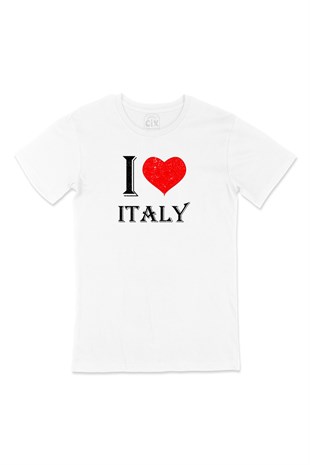 I Love Italy Tişört