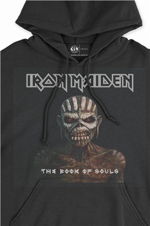 Iron Maiden The Book Of Souls Siyah Sweatshirt Hoodie