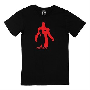 Iron Man Siyah Tişört