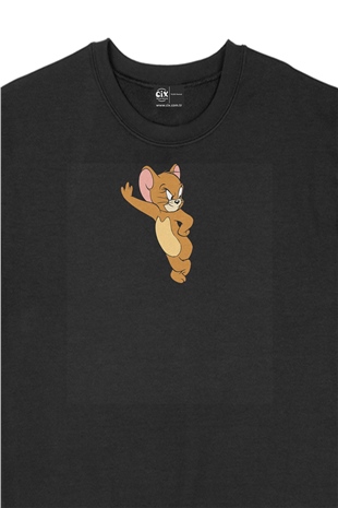 Jerry Siyah Sweatshirt