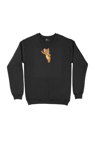 Jerry Siyah Sweatshirt