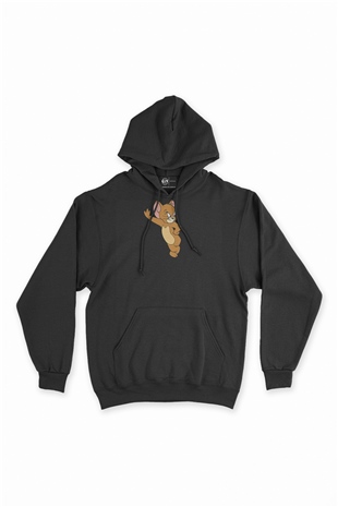Jerry Siyah Sweatshirt Hoodie