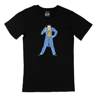 Joker From Batman Siyah Tişört