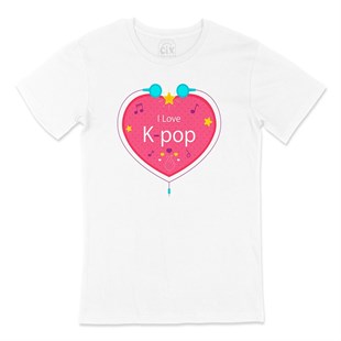 K Pop Kalpli Tişört
