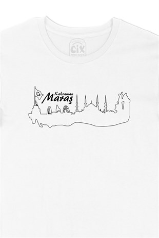 Kahraman Maraş Çizimli Tişört