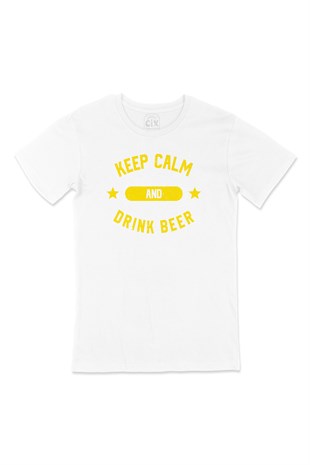 Keep Calm Drink Beer Tişört