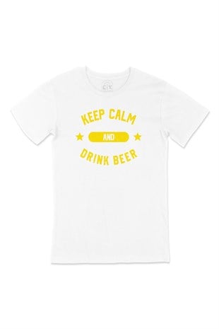 Keep Calm Drink Beer Tişört