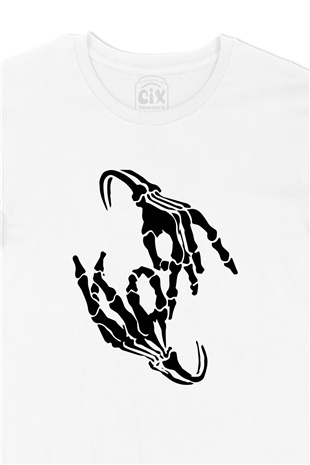 Korn İskelet El Tişört