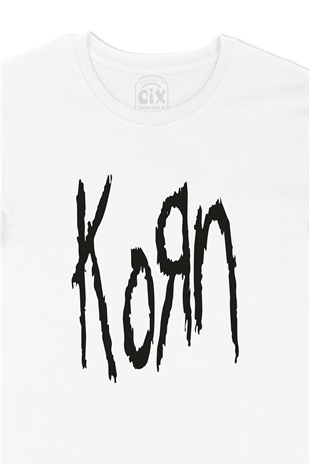 Korn Yazılı Tişört