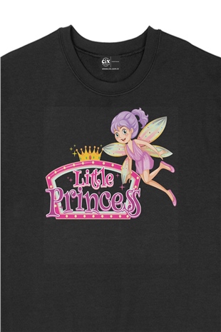 Küçük Prenses Little Princess Siyah Sweatshirt