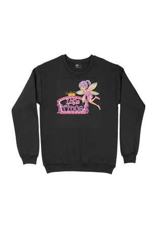 Küçük Prenses Little Princess Siyah Sweatshirt