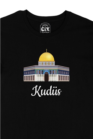 Kudüs Siyah Tişört