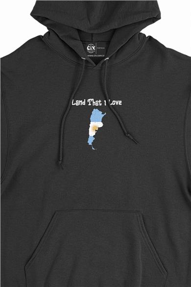 Land That I Love Arjantin Minimal Kapşonlu Sweatshirt Hoodie
