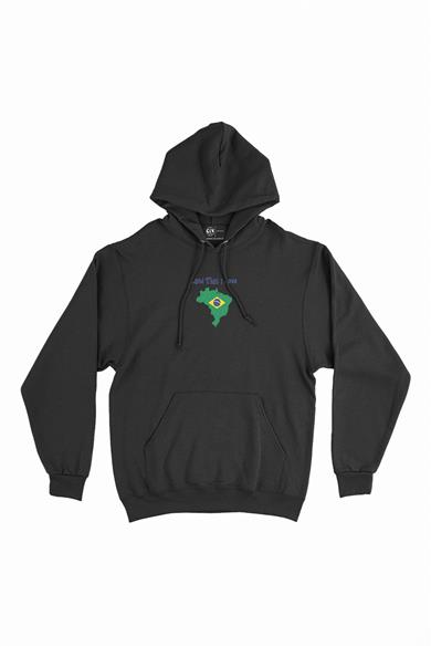 Land That I Love Brezilya Minimal Kapşonlu Sweatshirt Hoodie