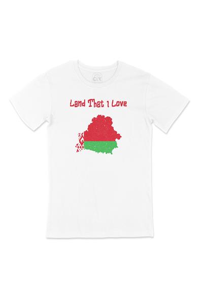 Land That I Love Bulgaristan Beyaz Tişört