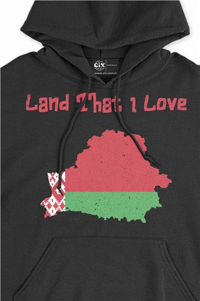 Land That I Love Bulgaristan Kapşonlu Sweatshirt Hoodie