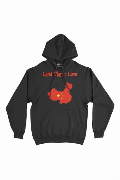 Land That I Love Çin Kapşonlu Sweatshirt Hoodie