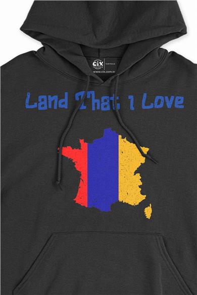 Land That I Love Ermenistan Kapşonlu Sweatshirt Hoodie