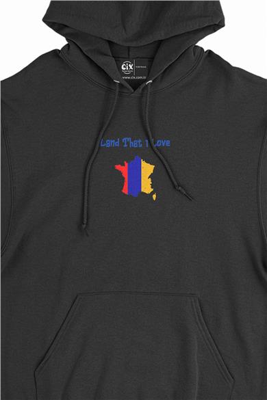 Land That I Love Ermenistan Minimal Kapşonlu Sweatshirt Hoodie
