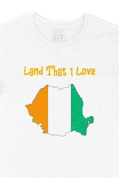 Land That I Love Fildişi Beyaz Tişört