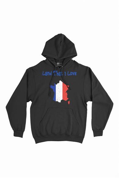 Land That I Love Fransa Kapşonlu Sweatshirt Hoodie