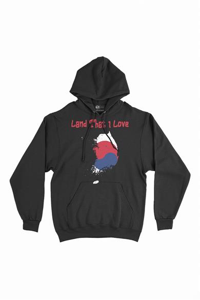 Land That I Love Güney Kore Kapşonlu Sweatshirt Hoodie