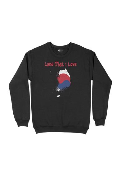 Land That I Love Güney Kore Sweatshirt